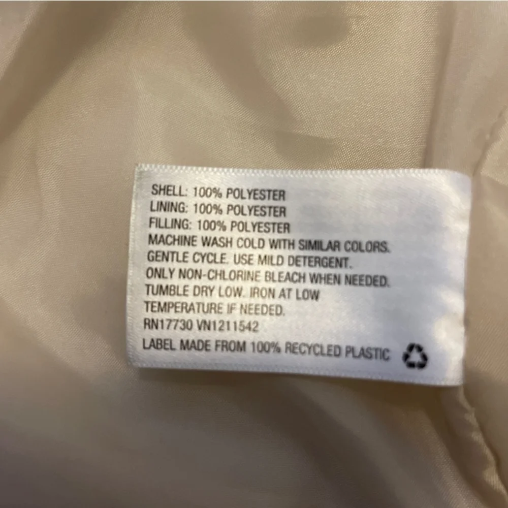 Women's Water Repellent Puffer Coat Jacket with Belt - Picture 6 of 6